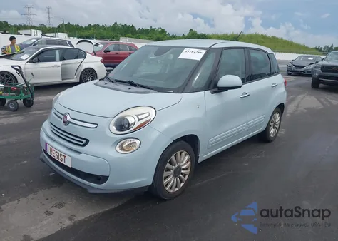 2014 Fiat 500L Easy из США, поврежденный, VIN ZFBCFABH9EZ027434